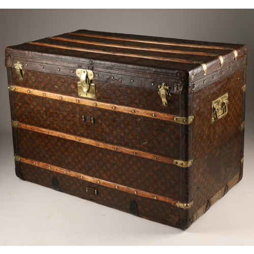 LOUIS VUITTON Canvas Monogram High 100 Trunk